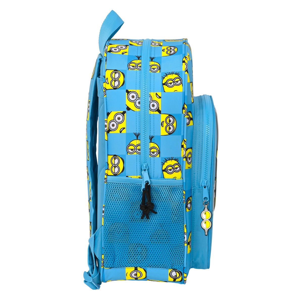 Skoletaske Minions Minionstatic Blå 33 x 42 x 14 cm